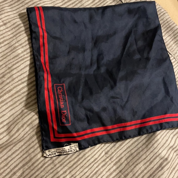 Christian Dior Women’s Silk Square Scarf. - Picture 2 of 3